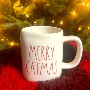 Merry Catmas Mug by Rae Dunn
